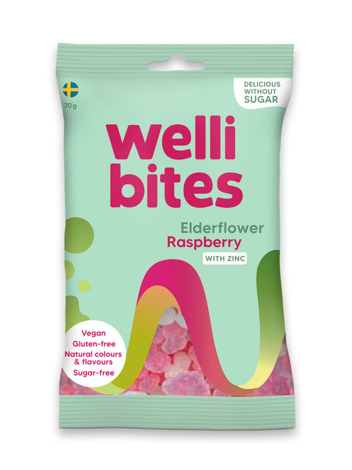 Elderflower & Raspberry for wholesale by Wellibites