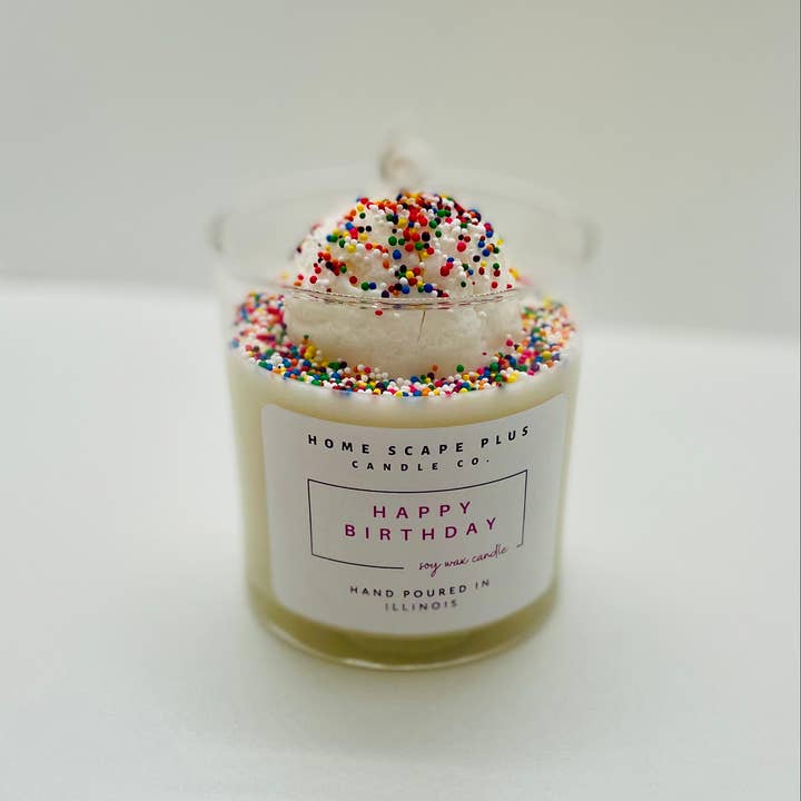 Home Scape Plus - Wholesale Jar/Filled Candle - Specialty Candles-Birthdays, Special Occasions