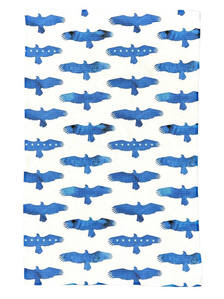 Fly Like an Eagle: Single-Sided Hand Towel for wholesale by Crae.Home