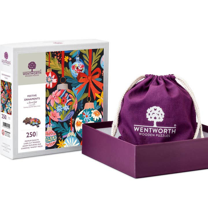 Festive Ornaments for wholesale by Wentworth Puzzles