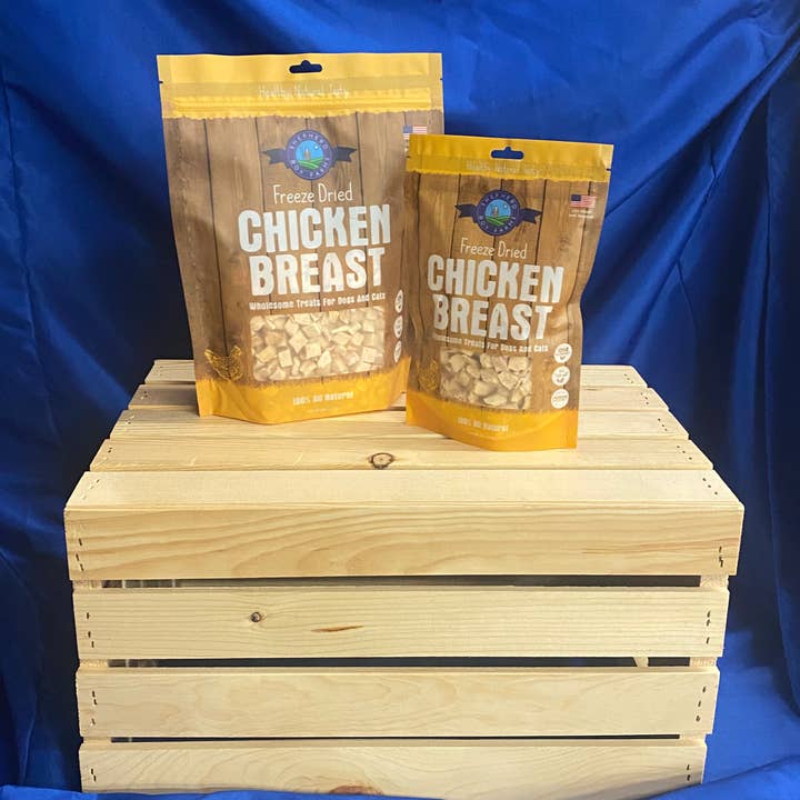 Shepherd Boy Farms - Wholesale Pet Treats - Dog - Freeze Dried Chicken Breast Treats1
