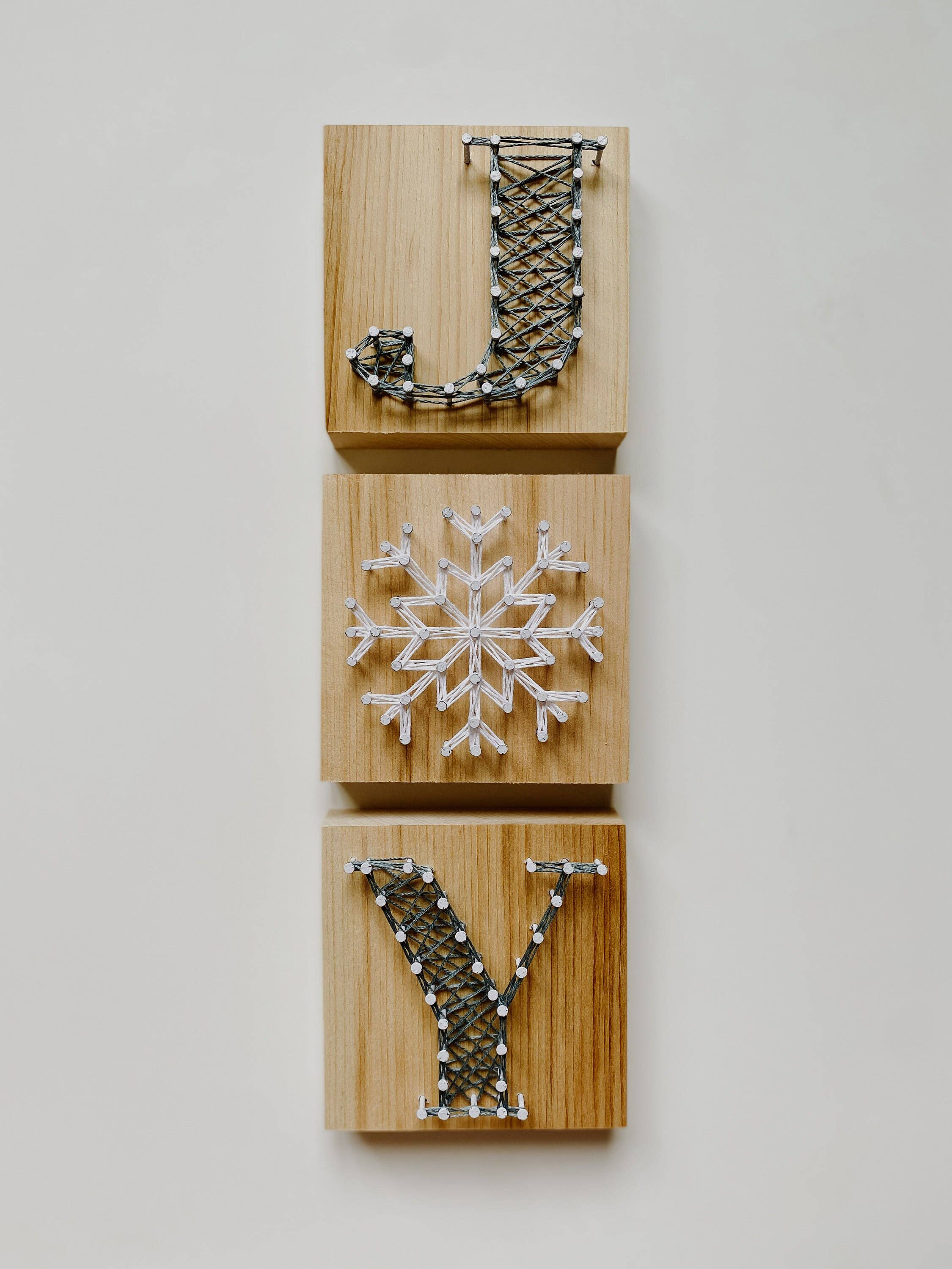 Knot Really Art - Wholesale DIY Craft Kit - Joy String Art Kit1