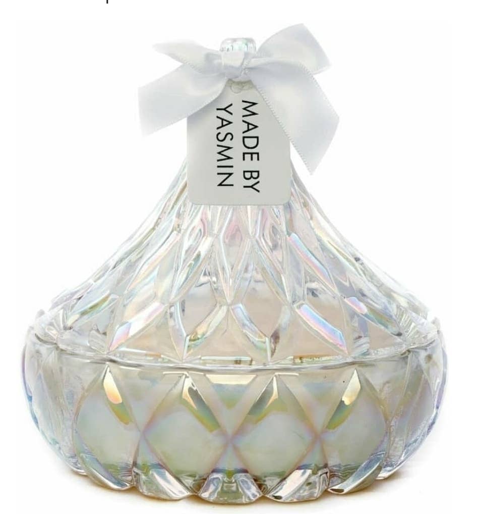 Made By Yasmin – wholesale Jar/filled candle – Raindrop Candle boxed0