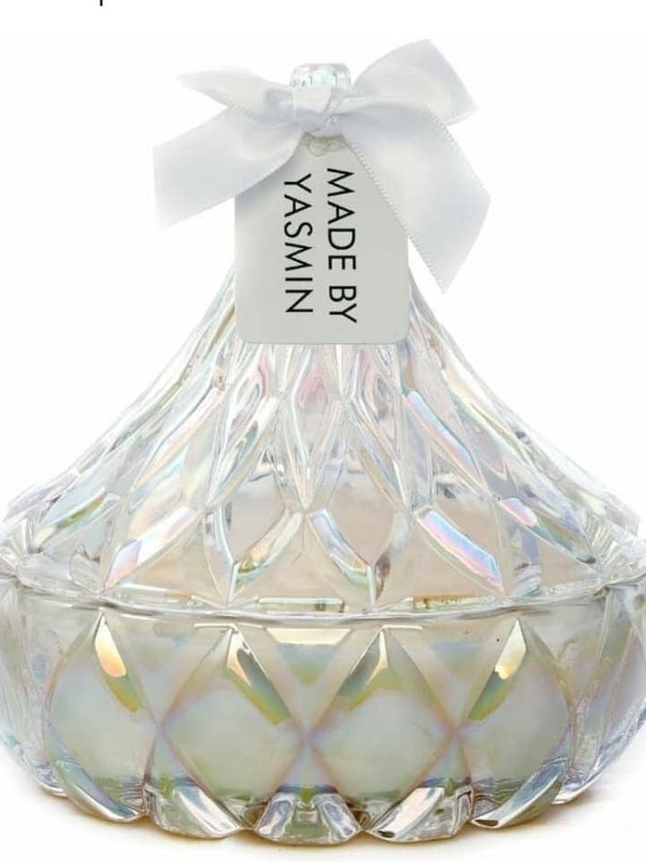 Raindrop Candle boxed for wholesale by Made By Yasmin