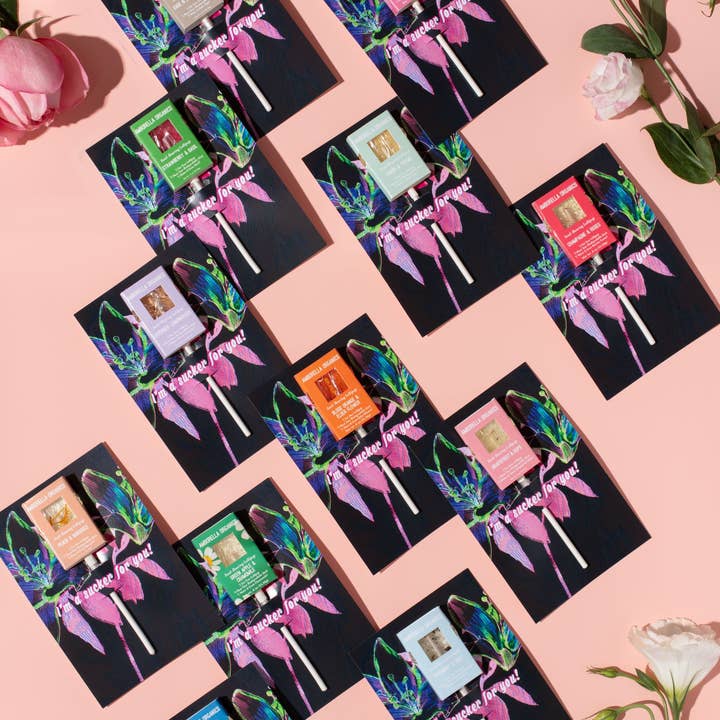 Amborella Organics - Vente Cartes de Saint-Valentin - Cartes Sucker For You (mangez, plantez et cultivez une herbe/une fleur)