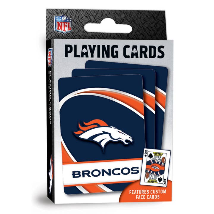 Masterpieces Puzzles - Wholesale Playing Cards - Denver Broncos Playing Cards