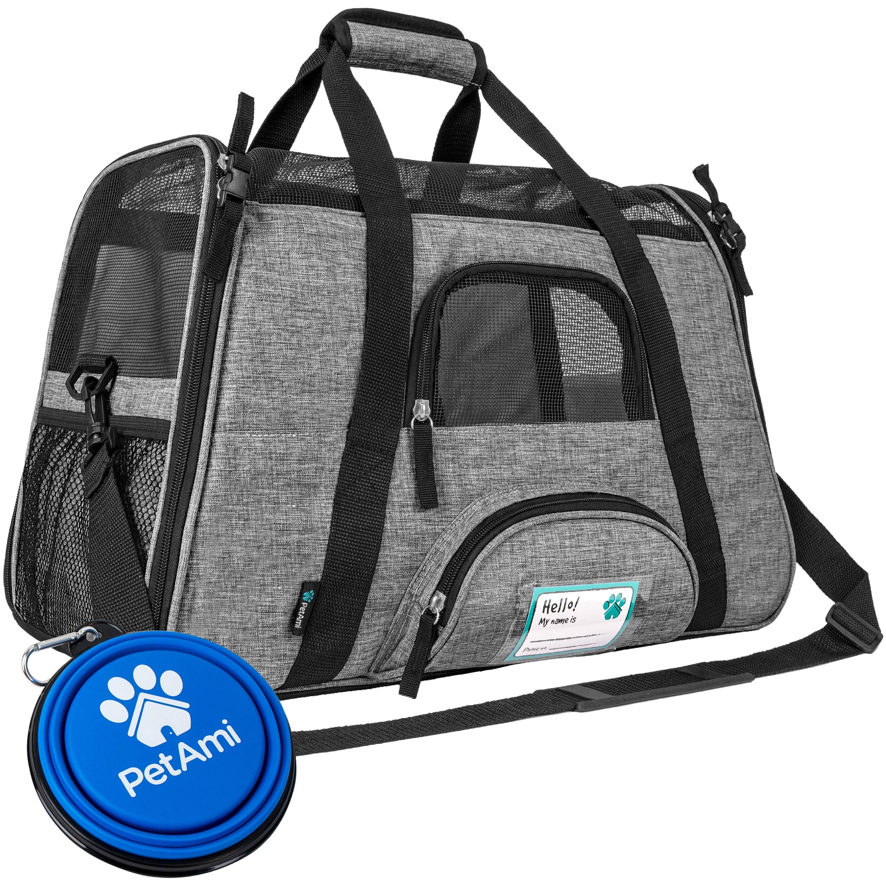 PetAmi - Wholesale Pet Carrier - Cat/Dog - Heather Tote Bag Pet Carrier9