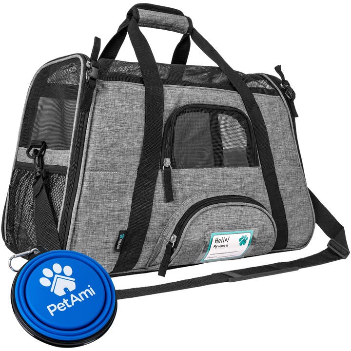 PetAmi - Wholesale Pet Carrier - Cat/Dog - Heather Tote Bag Pet Carrier9