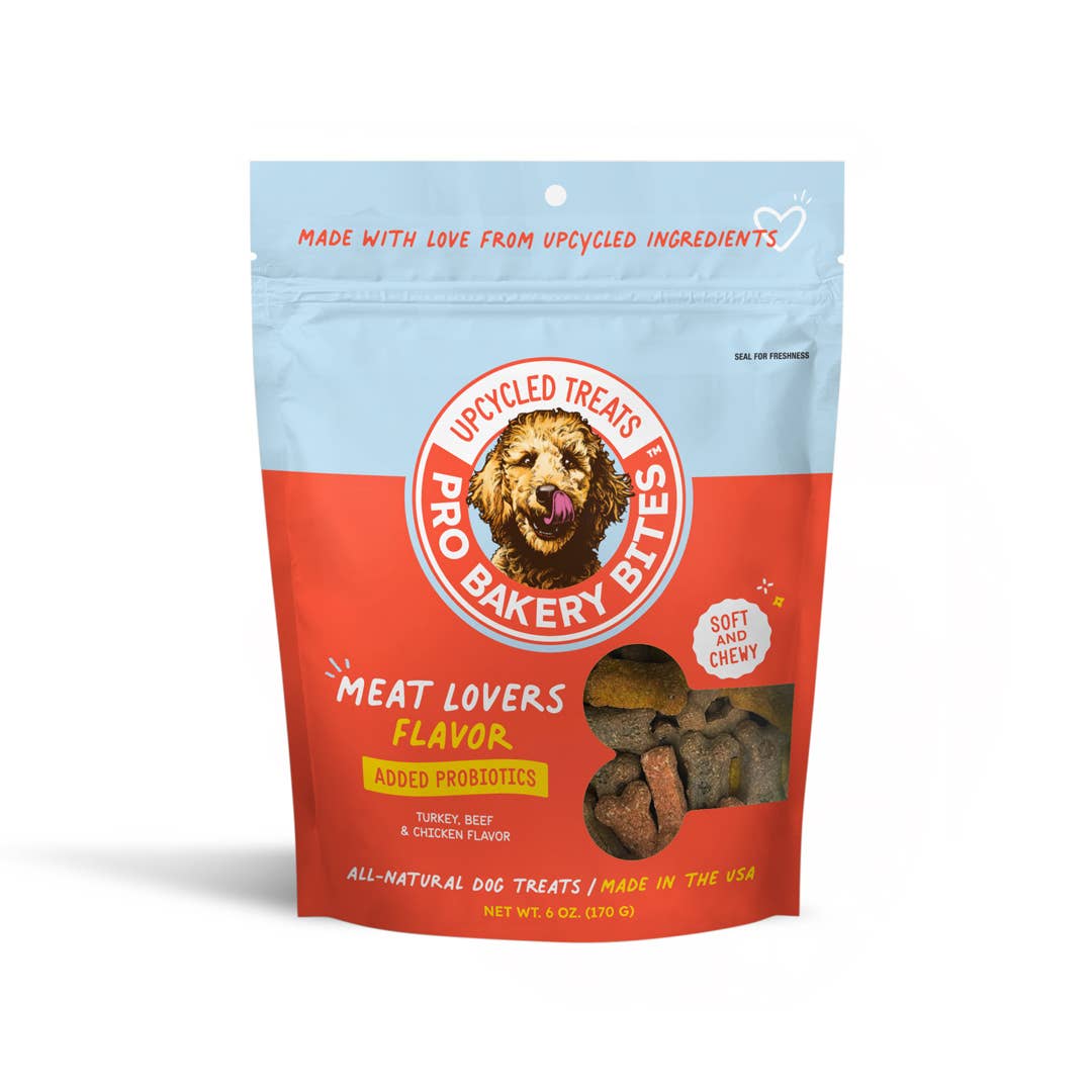Pro Bakery Bites by Ag-Alchemy - Wholesale Pet Treats - Dog - Pro Bakery Bites Soft & Chewy - Meat Lovers 6oz