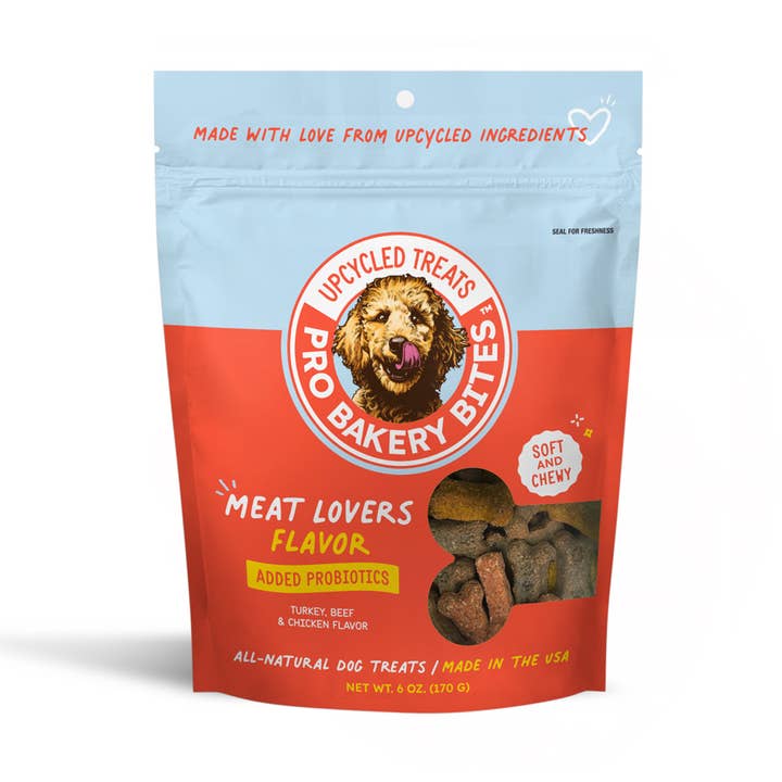 Pro Bakery Bites by Ag-Alchemy - Wholesale Pet Treats - Dog - Pro Bakery Bites Soft & Chewy - Meat Lovers 6oz0