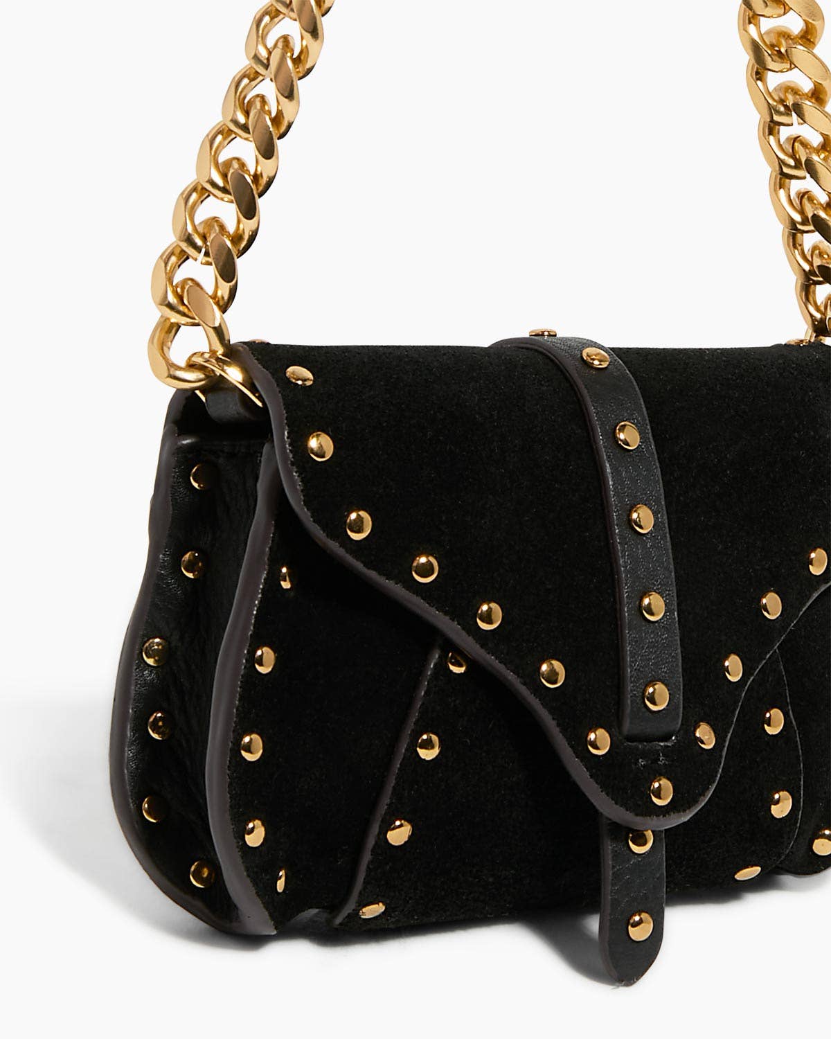 Camoscio Nero Amour Micro Borsa a Tracolla in vendita all'ingrosso su Faire3