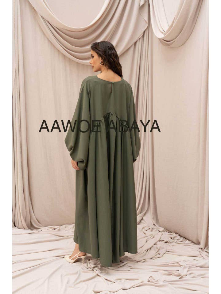 Aawoe Abaya - Wholesale Dress - Women's - Elegant Abaya Dress - 2466-ROB57