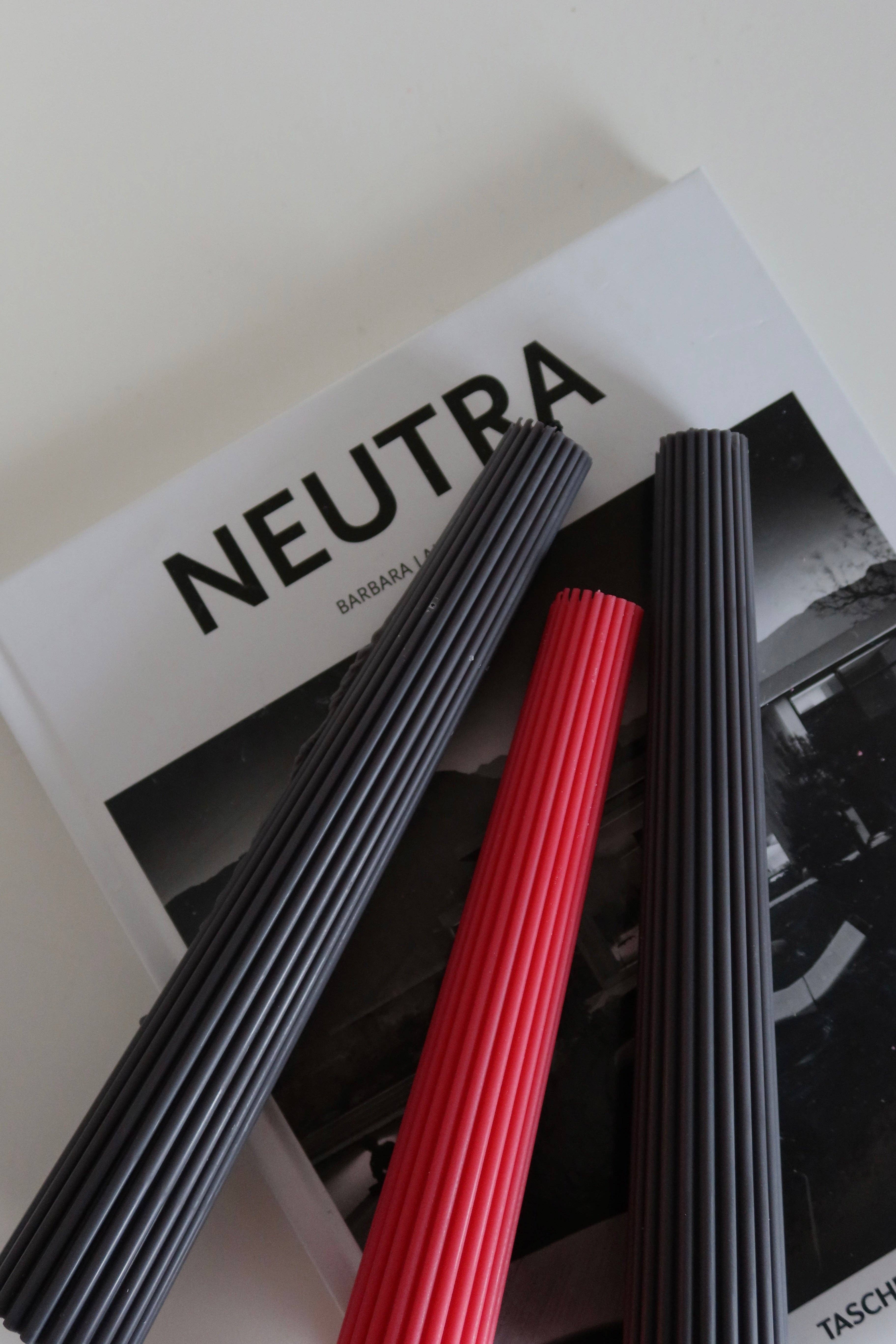 Project Helios - Wholesale Pillar Candle - Column ribbed candlestick, soy wax candle1