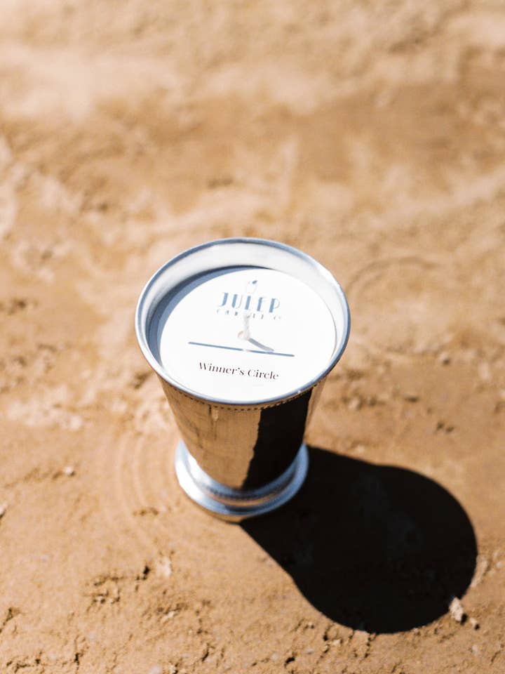 Winners Circle Tobacco Candle for wholesale by Julep Candle Co