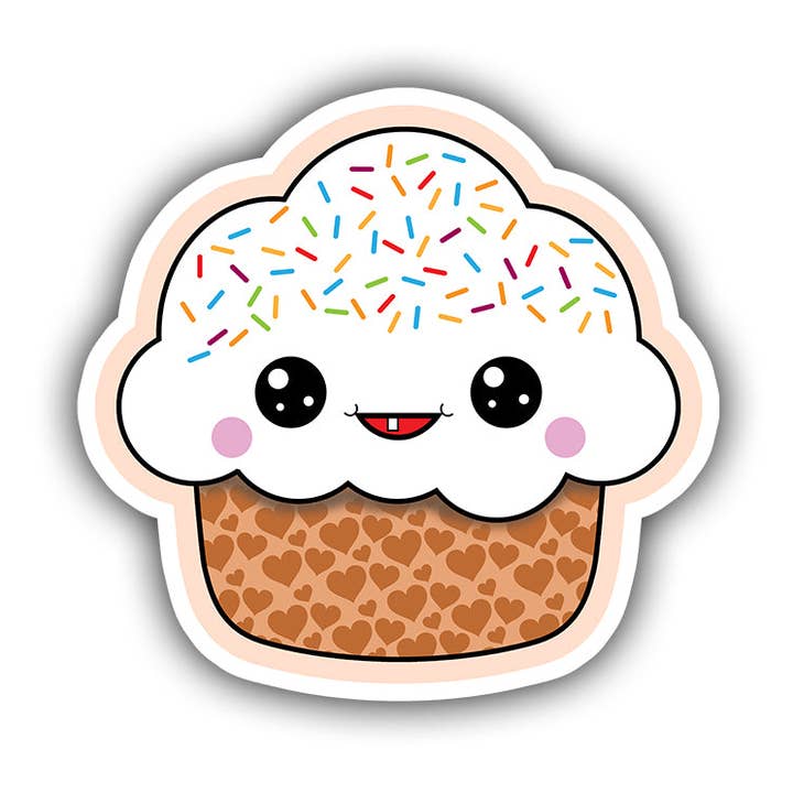 Autocollant Cupcake pour la vente par HackStickers