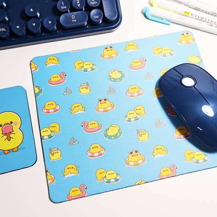 Duck Summer Mousepad and Coaster Set for wholesale by FunUsual Suspects