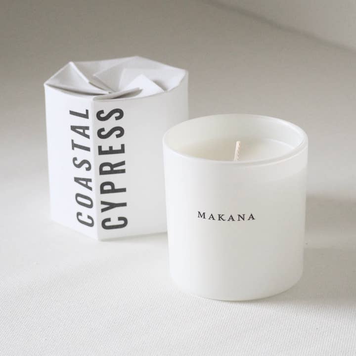 Makana - Wholesale Jar/Filled Candle - Coastal Cypress - 6.5 oz Candle