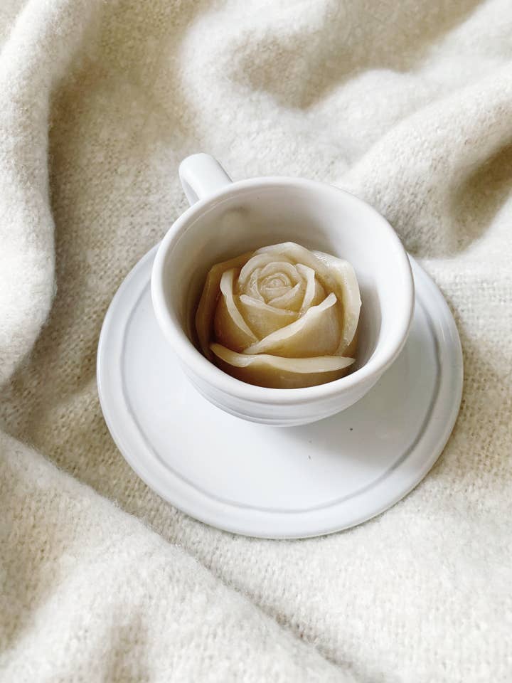 Rosette Rose Ice Mold for wholesale by LOMLI Coffee