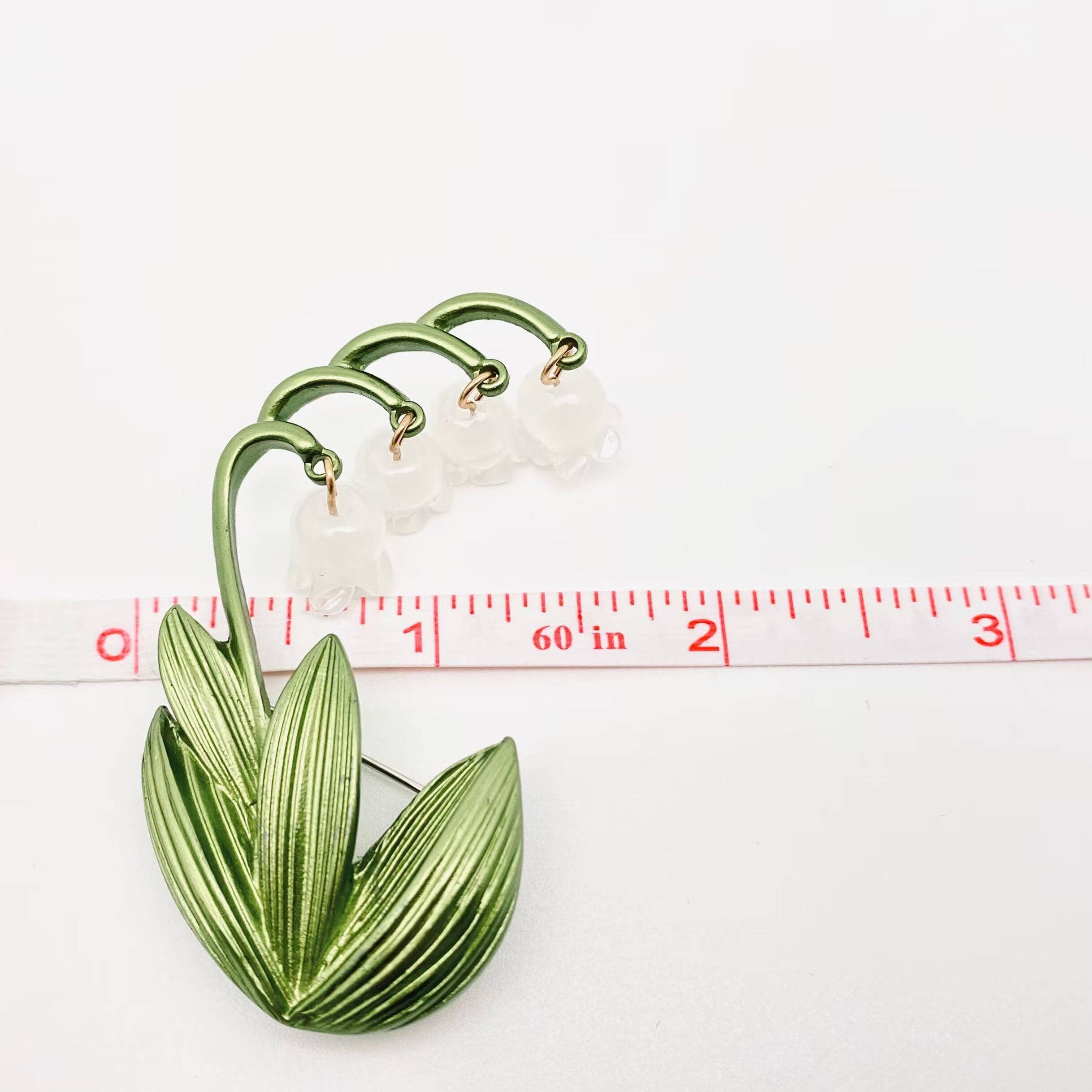 Mio Queena - Wholesale Brooch - Vintage Glaze Lilies Flower Brooch3