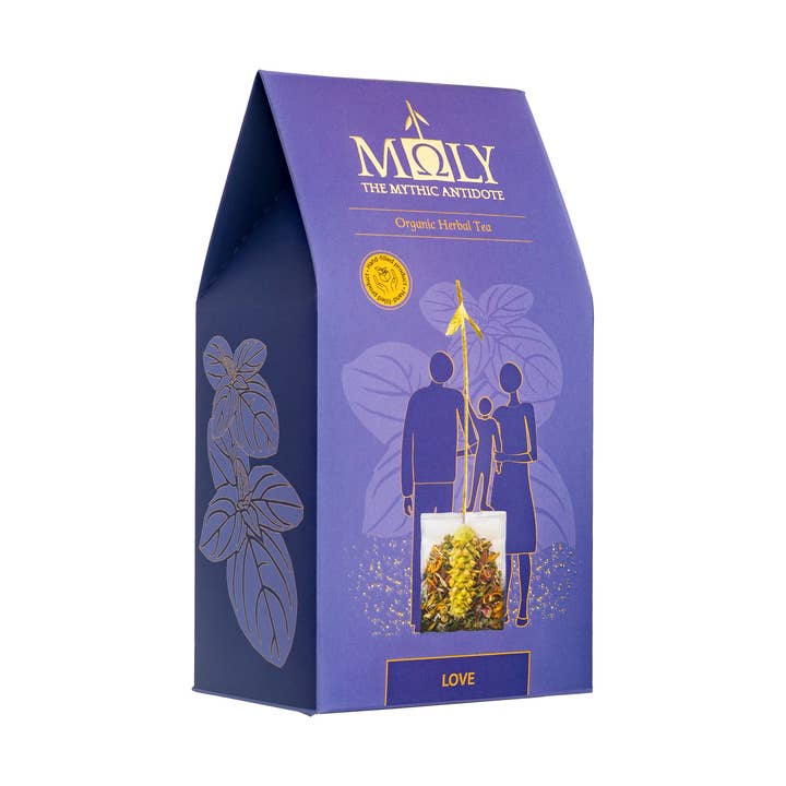 Moly the mythic antidote - Wholesale Health/Detox Tea - Herbal Tea bio, <Love> with herbal stem2