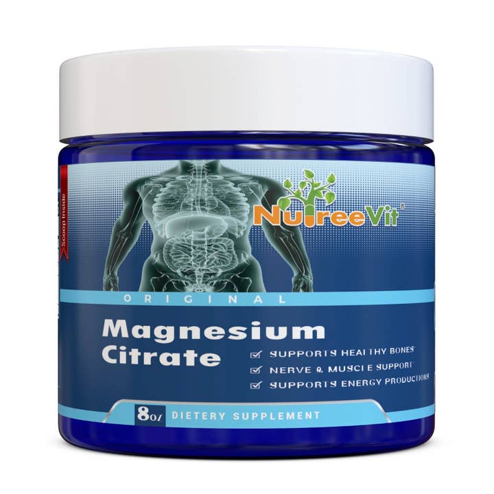 Magnesium Citrate powder 8oz for wholesale by Nutreevit