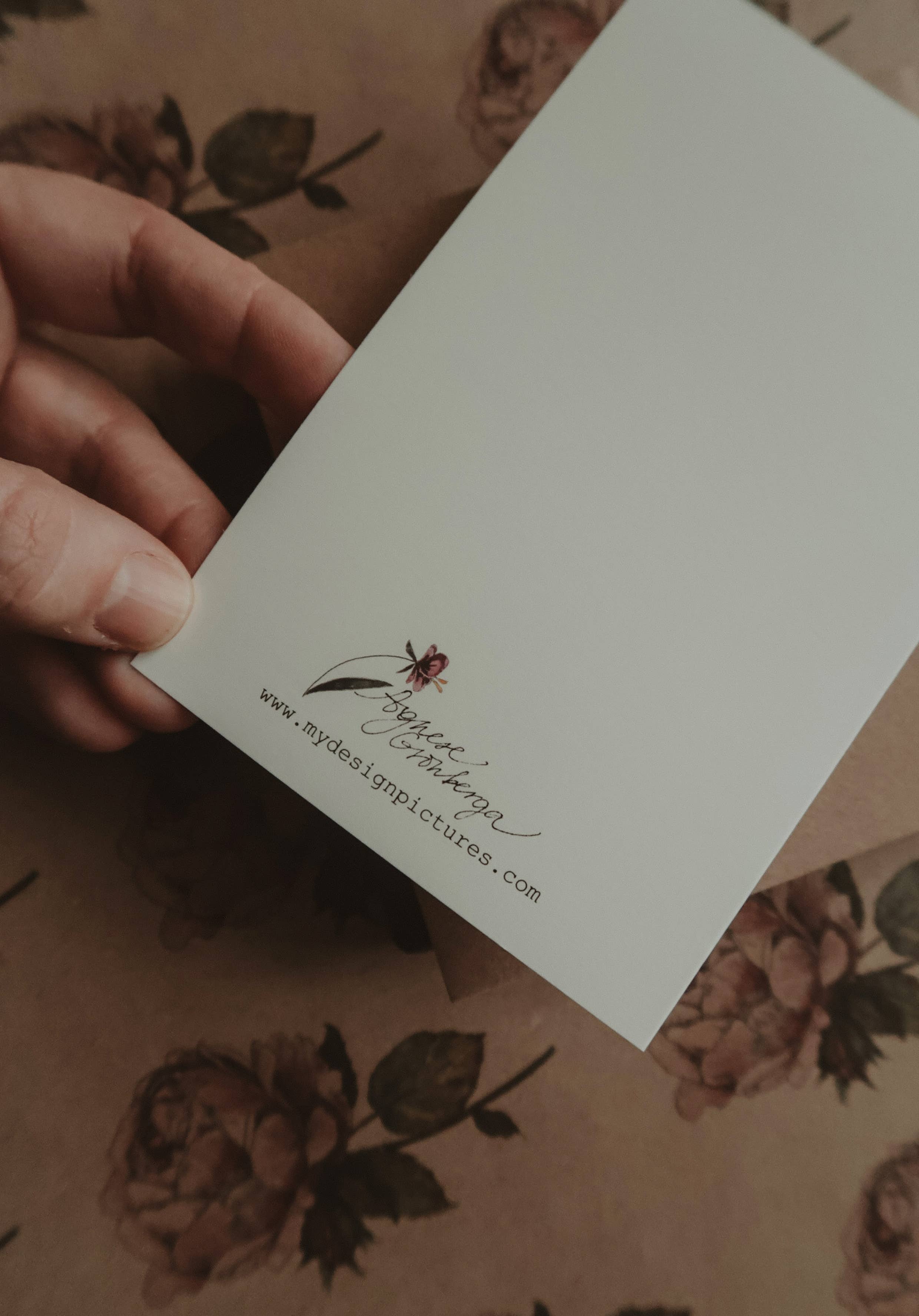 MyDesignPictures - Vente Faire-part de mariage - Carte de couple de mariage, carte pliée3