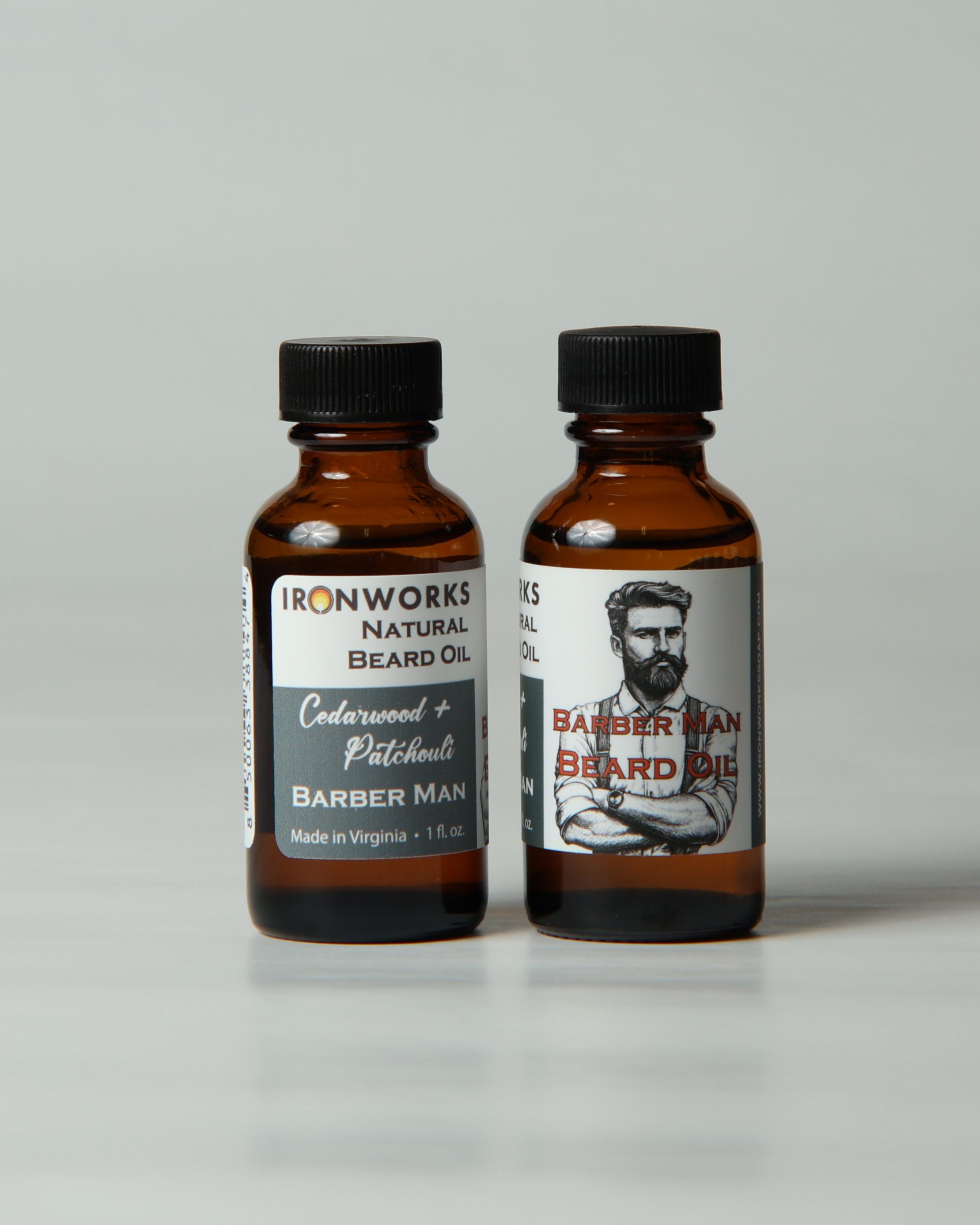 IRONWORKS Soap Company - Wholesale Beard Styling Product - Beard Oil Barber Man3