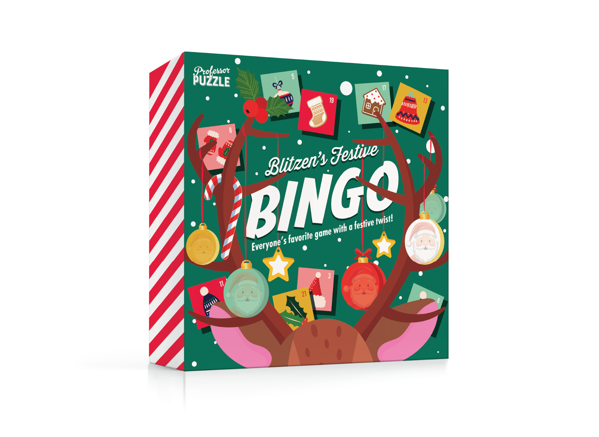 Professor Puzzle – wholesale Board game – Festive Bingo FSC0