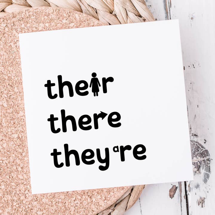 Deles lá estão Cartão de Saudação do Professor por atacado de The Crafty Giraffe