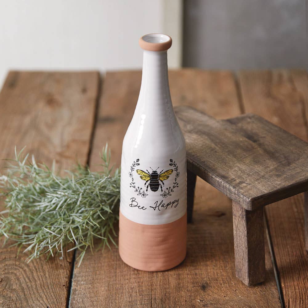 CTW Home Collection - Wholesale Vase - Medium Bee Happy Vase