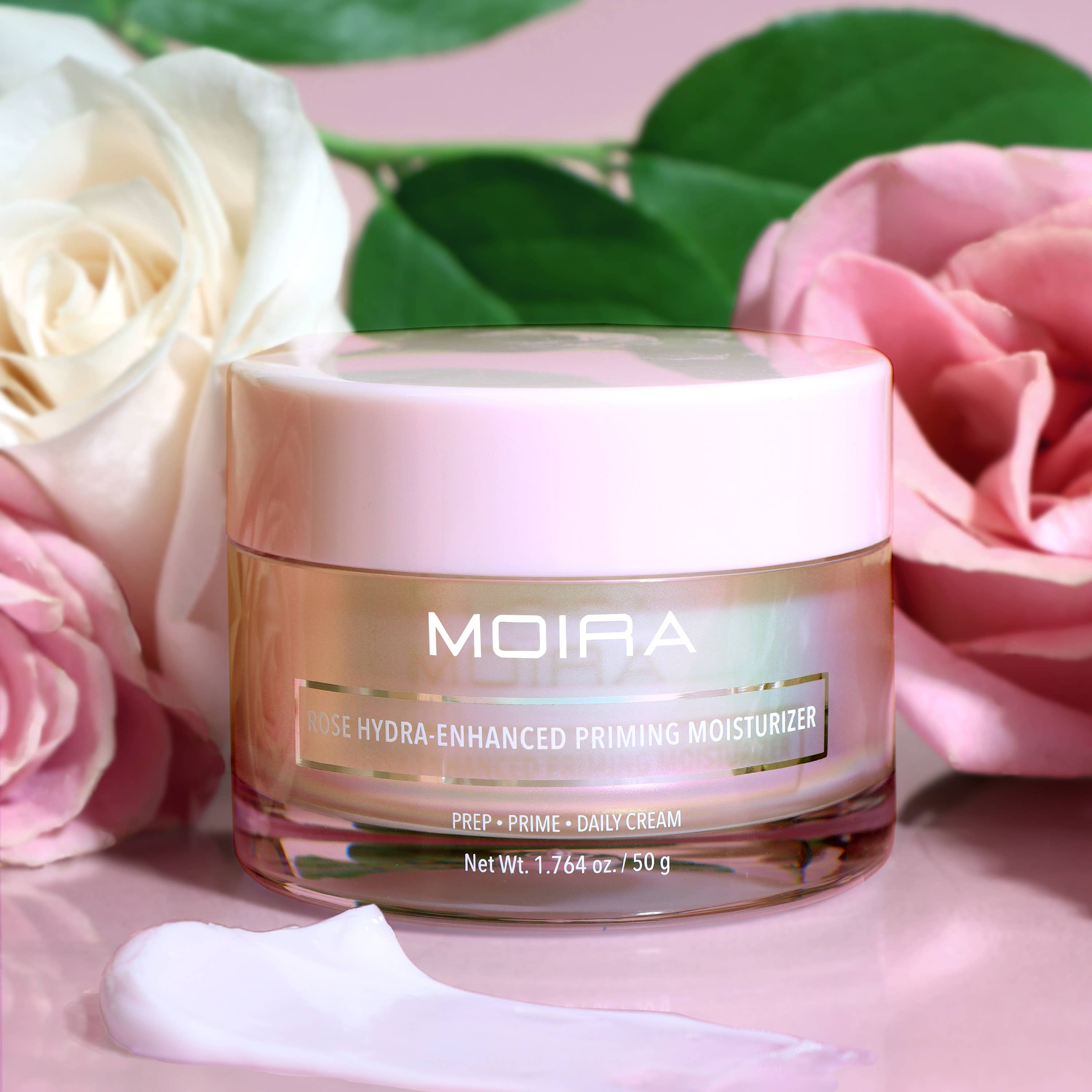 Moira Cosmetics – Engroshandel Fugtighedscreme til ansigtet – Moira Rose Hydra-Forbedrende Primerfugtgiver4