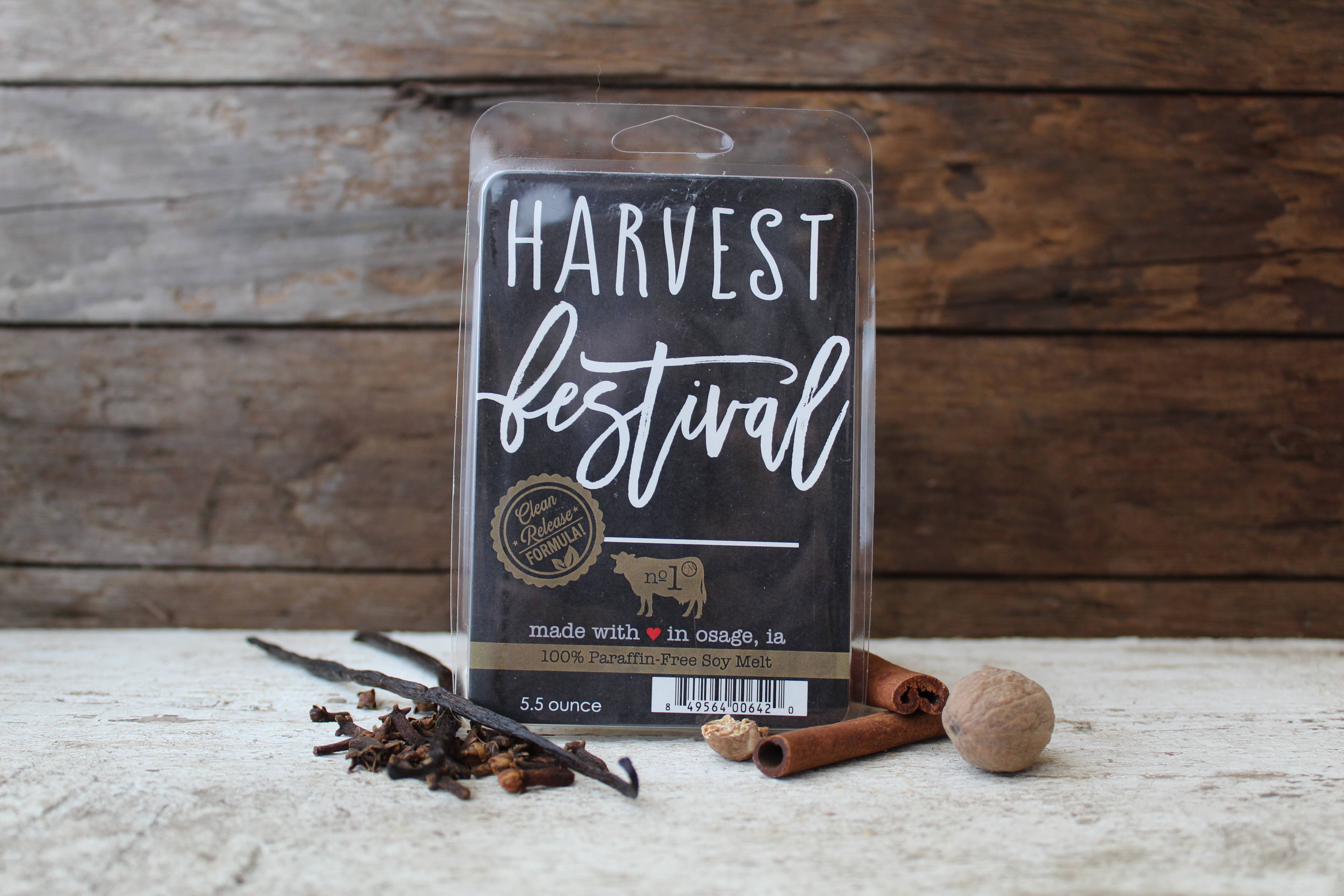 Milkhouse Candle Company - Wholesale Wax Melt - 5.5 oz Wax Melts Fall: Harvest Festival6