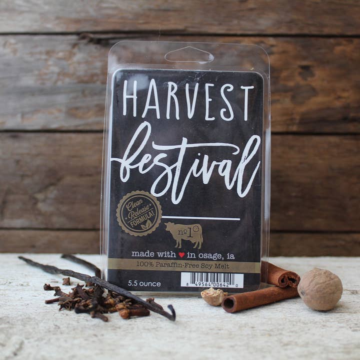 Milkhouse Candle Company - Wholesale Wax Melt - 5.5 oz Wax Melts Fall: Harvest Festival6