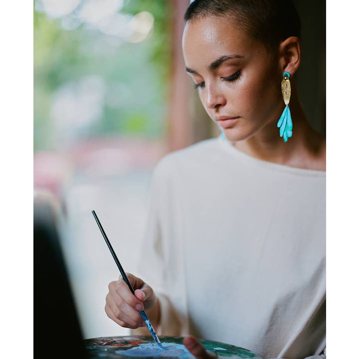 Maria rosua - Wholesale Dangle Earrings - Fish of the Paraná3