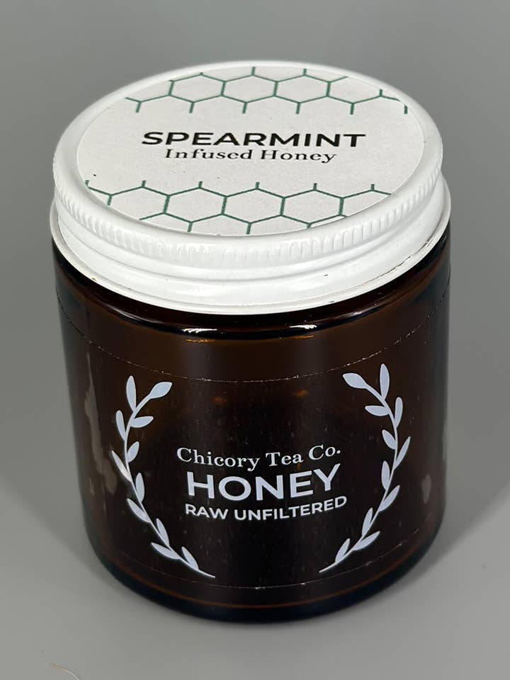 Spearmint Honey for wholesale by Chicory Tea Co.