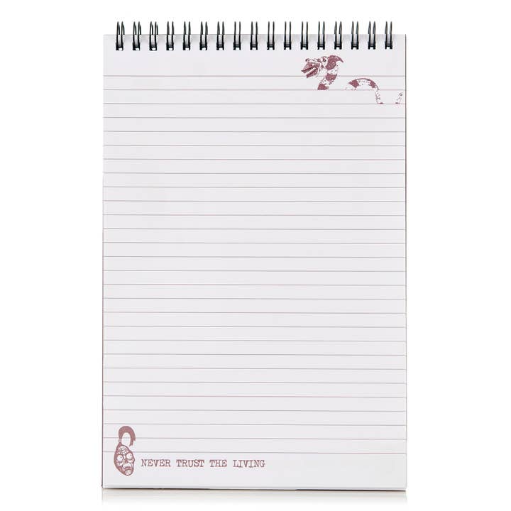 Conquest Journals - Wholesale Notepad - Beetlejuice Handbook for the Recently Deceased Steno Notepad