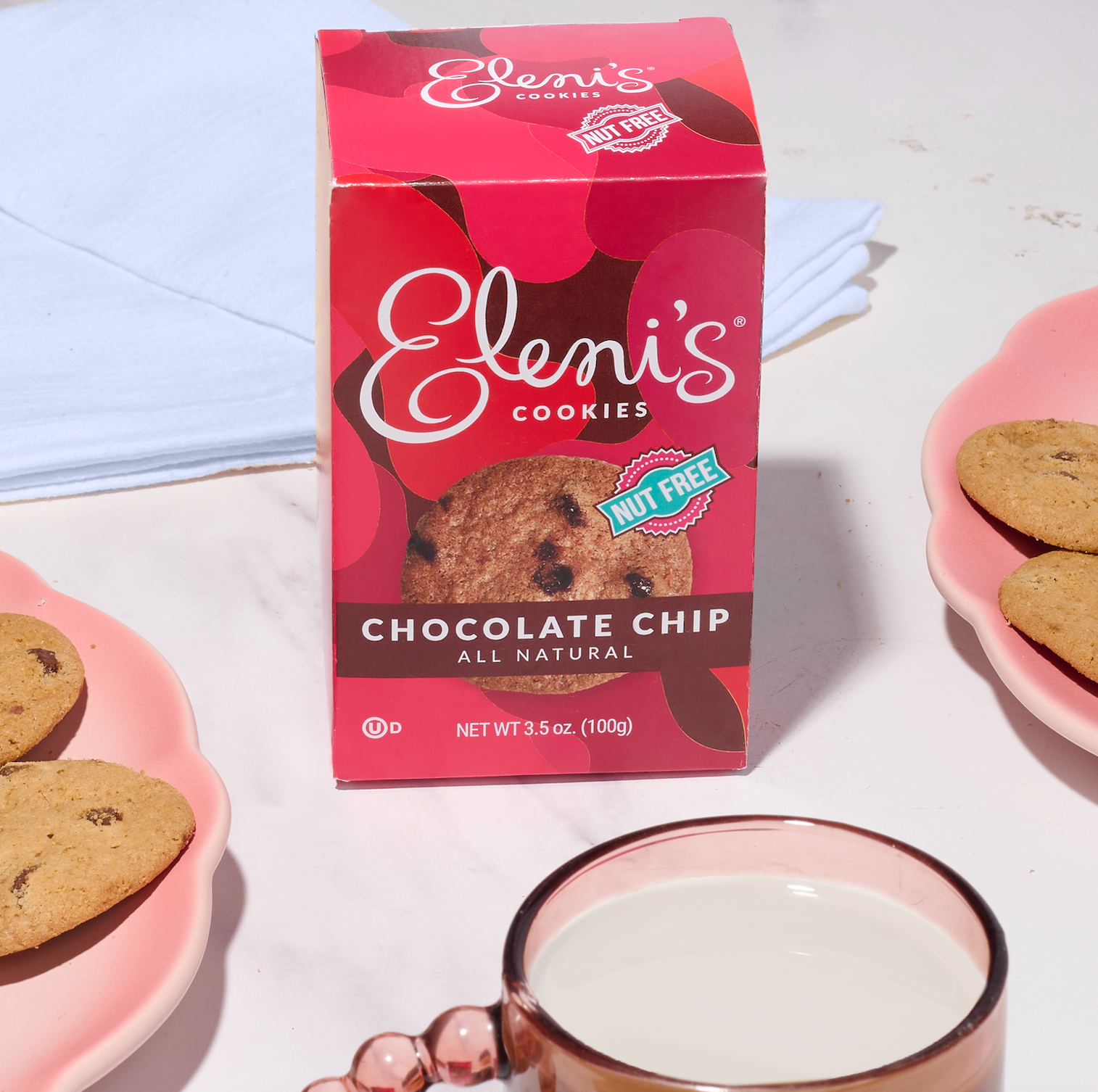 Eleni's Cookies - Wholesale Cookie - Chocolate Chip Crisp Cookie Rectangle Box1