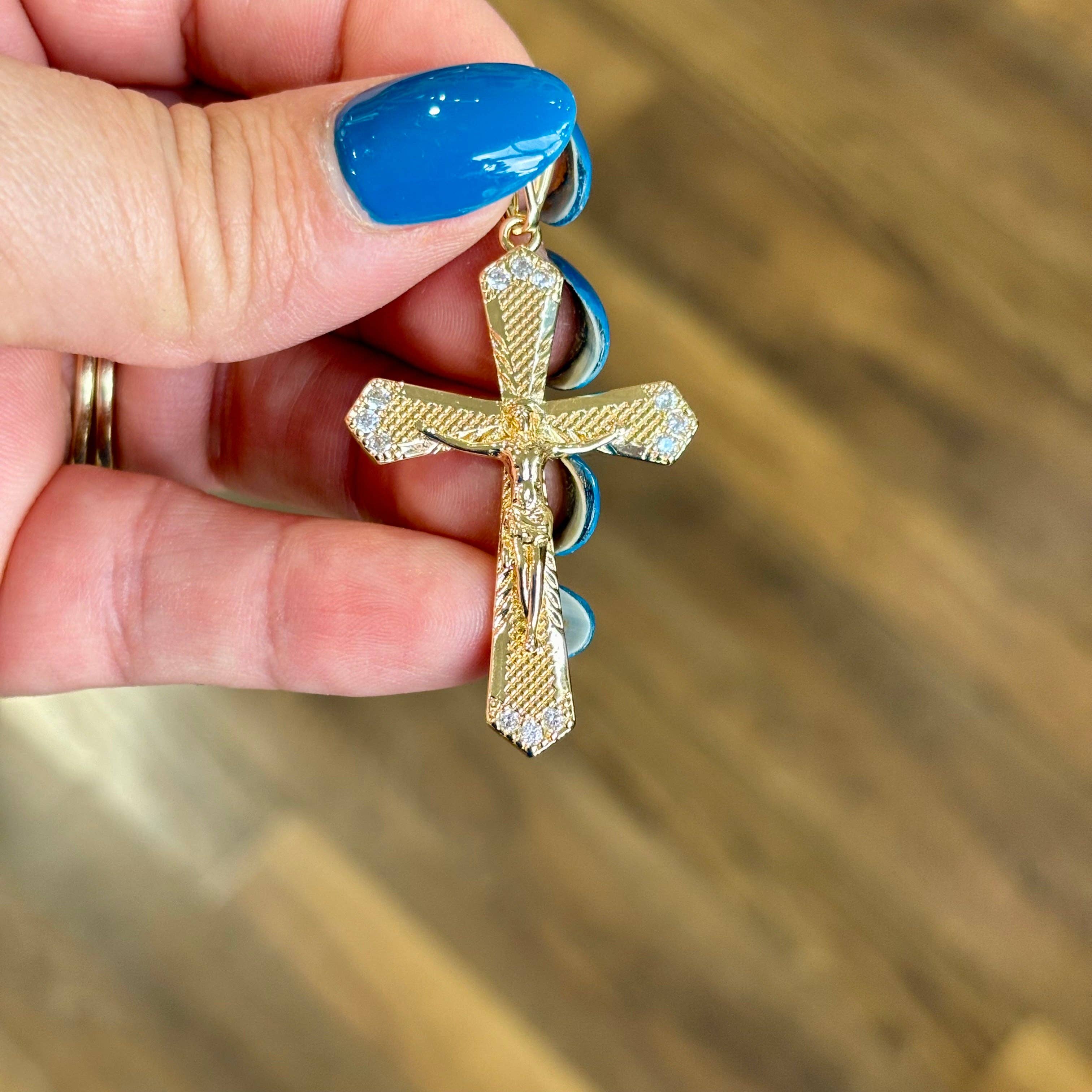 Love and Honor Jesus LLC – Engroshandel Vedhæng/charm – Store forgyldte vedhæng3