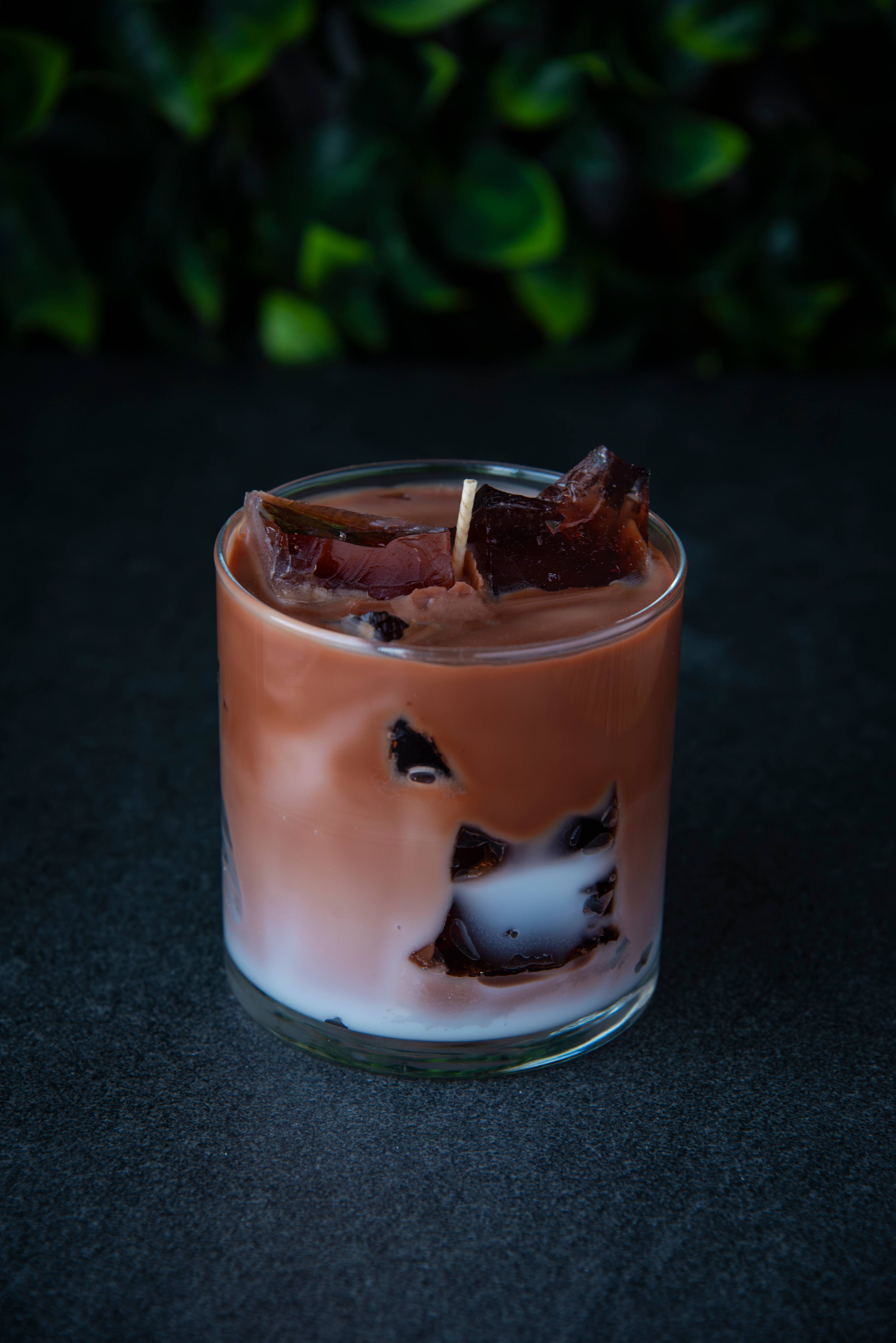 Candle Lume – Großhandel Kerze im Glas / gefüllte Kerze – Eiskaffee-Kerze1