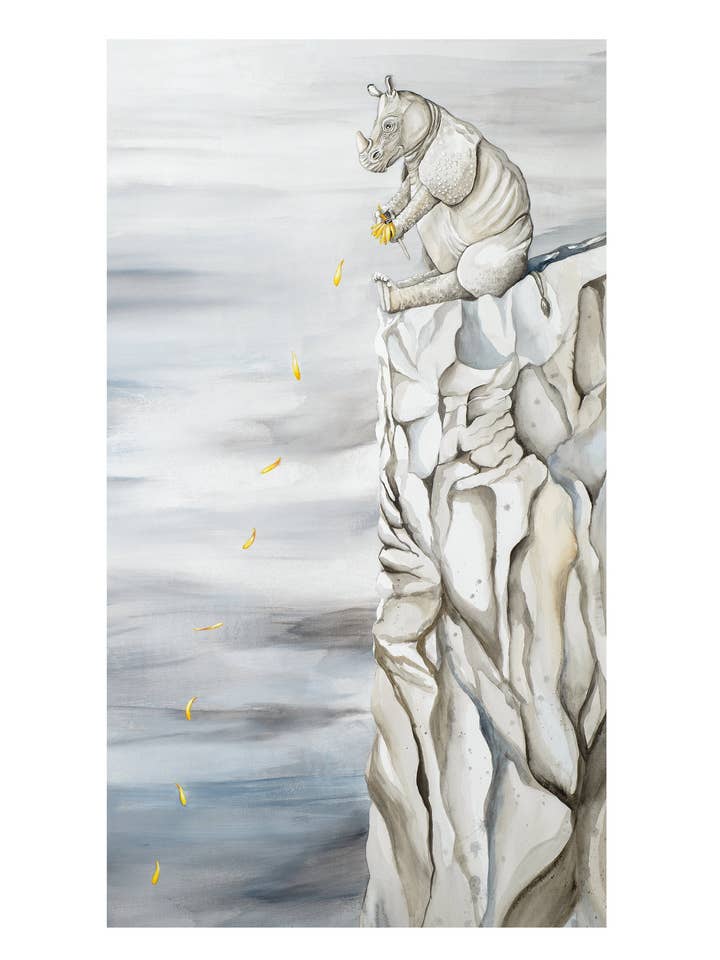 Impresión Giclée "¿Lo Harán o No?" para venta al por mayor de Katie Crawford Art