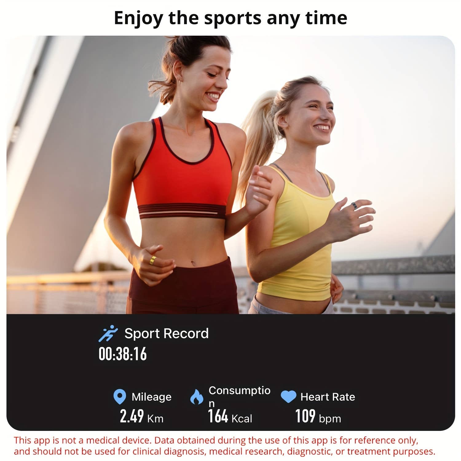 Shop Celino - Vente Équipement de fitness - Smart Fitness Ring Tracker, moniteur de sommeil pour hommes et femmes6