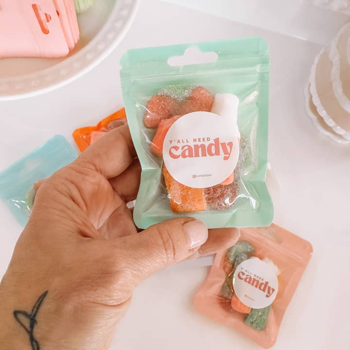 Candy by J.Co - Wholesale Gummy - Mini Pastel Feestpakketten {snoep ritstas}1