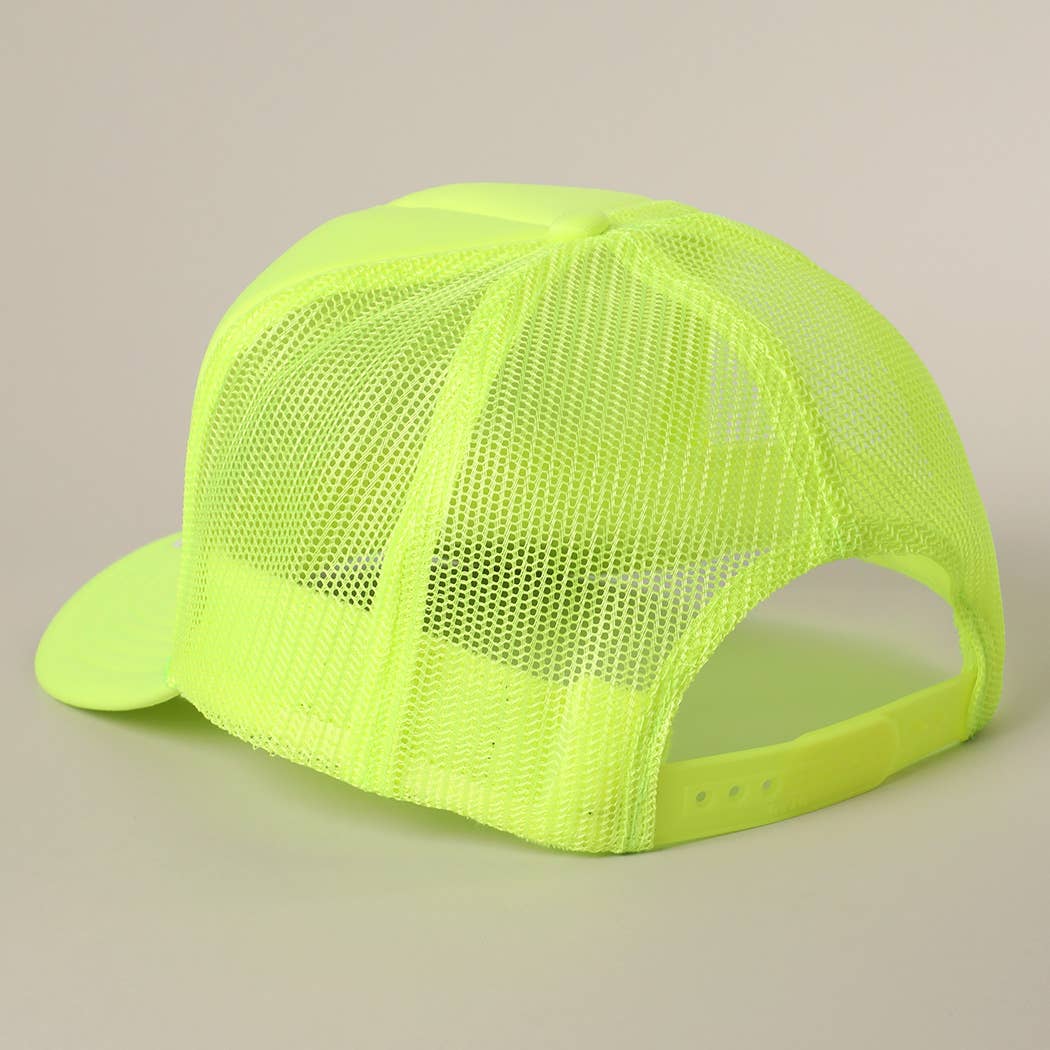 Fashion City – Engroshandel Trucker hat - Unisex – Øl Mig Tekst Printet Mesh Ryg Skum Trucker Kasket18