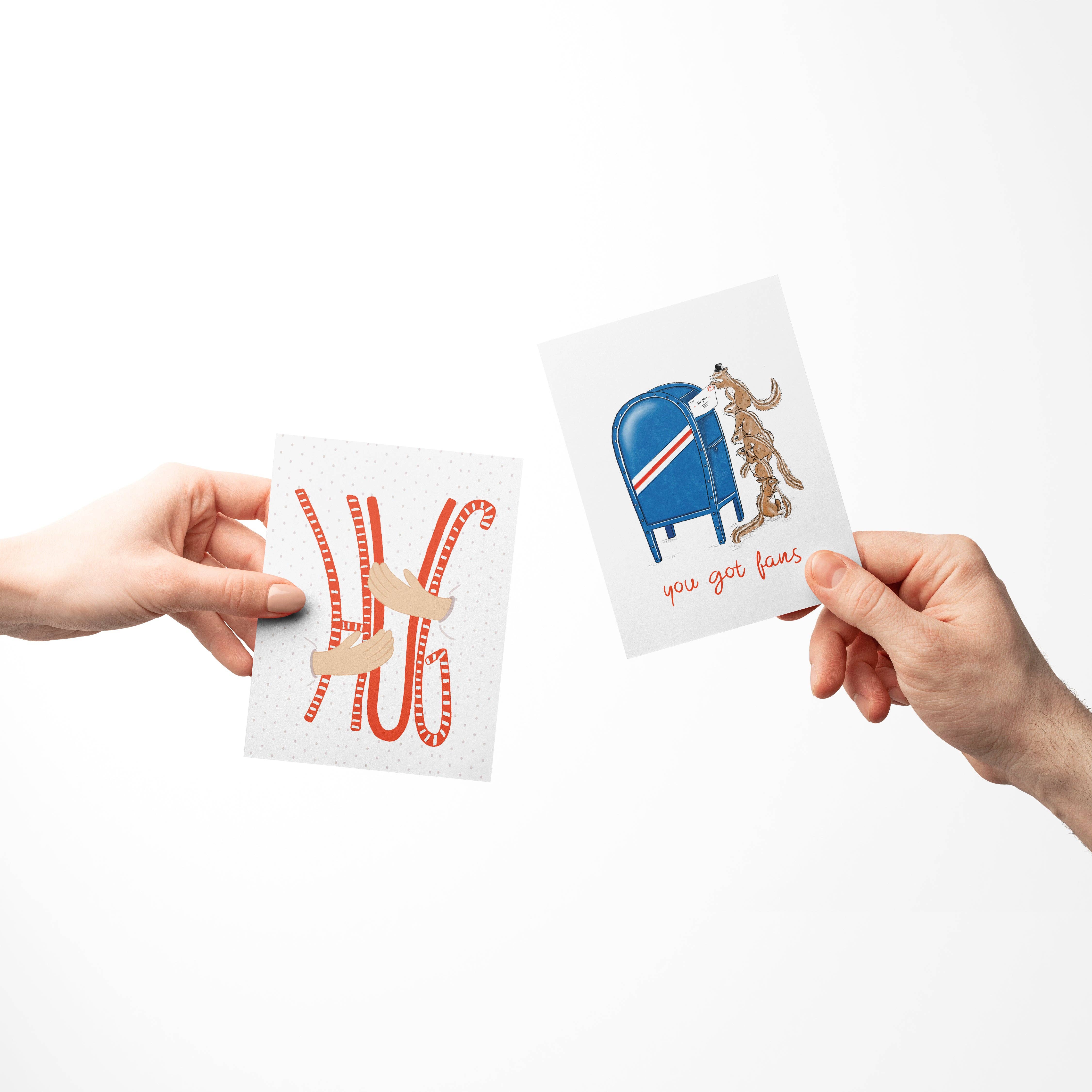 Ramus & Co. - Wholesale Stationery/Notecard Set - Pen Pals Set of 81