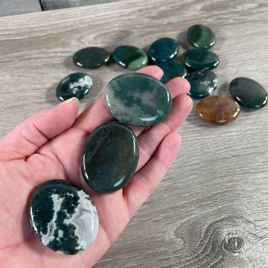 Keystone Crystals - Venta al por mayor Piedras/cristales espirituales - Piedras de palma de piedras preciosas de 45 mm – Suministros de cristal al por mayor8