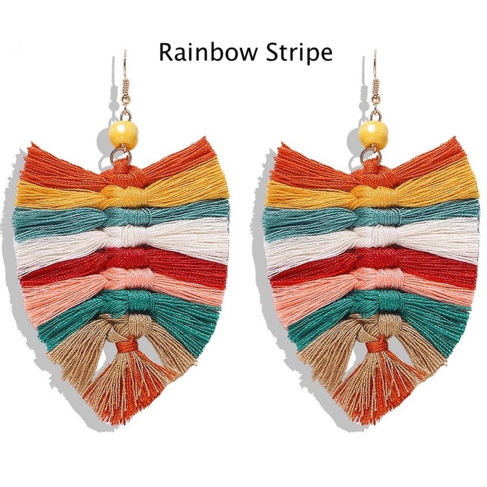 Kate Tuesday Jewelry - Wholesale Tassel Earrings - Fall Fringe Hang Earrings5