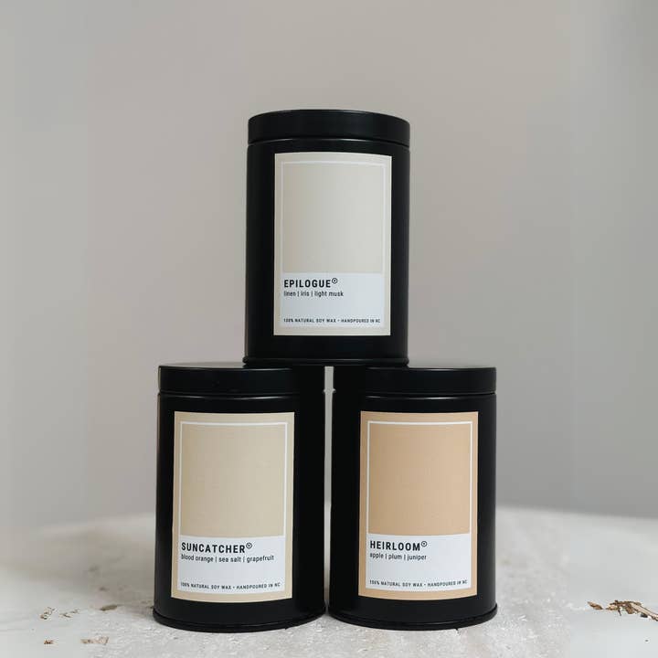 Vessel Candle Studio - Wholesale Jar/Filled Candle - Gallery 7 oz Candle Tin | Suncatcher