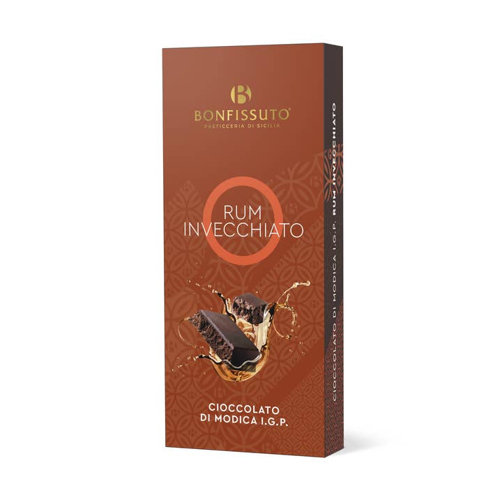 Modica-chokladkaka med smak av lagrad rom för wholesale av Bonfissuto