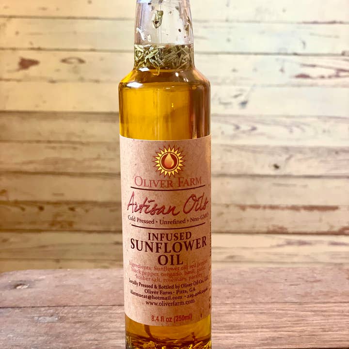 Oliver Oil Co - Wholesale Cooking Oil - Infused Sunflower Oil