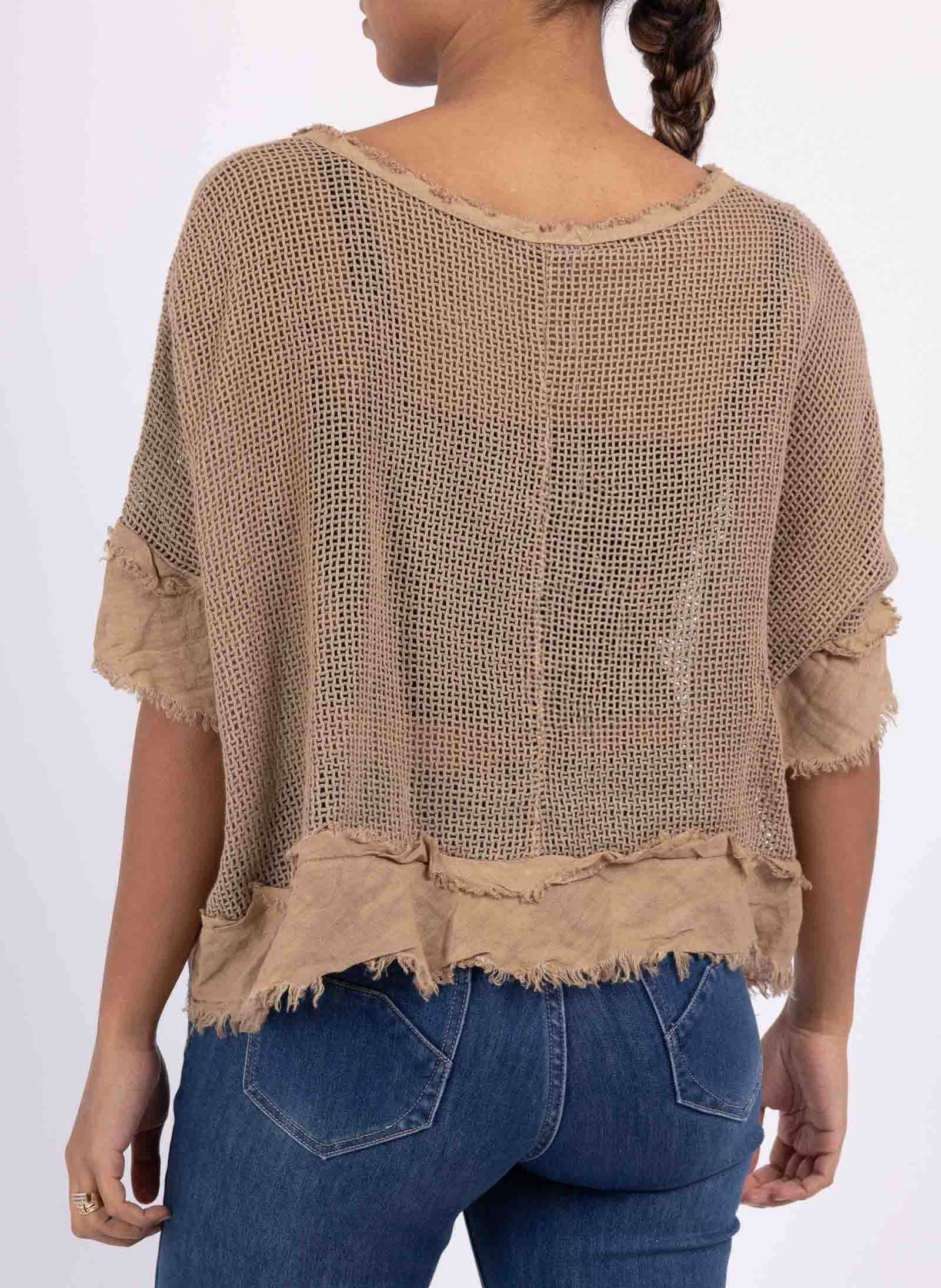 LINEN & COTTON HOUSE – Großhandel Bluse – Damen – TOP AUS BAUMWOLLSTRICK 23911 100 % BAUMWOLLE16